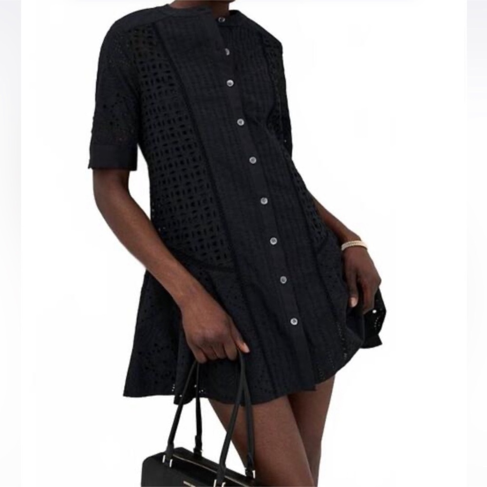 VERONICA BEARD dara dress in black Sz 8